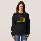 Kleding van de slak van de tuin trui (Voorkant volledig)