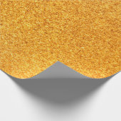 Kleding van de textuur van gouden matte metalen. G Cadeaupapier (Hoek)