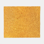 Kleding van de textuur van gouden matte metalen. G Fleece Deken (Voorkant (Horizontaal))