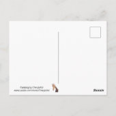 Kleding van Giraffes Briefkaarten kop (Achterkant)