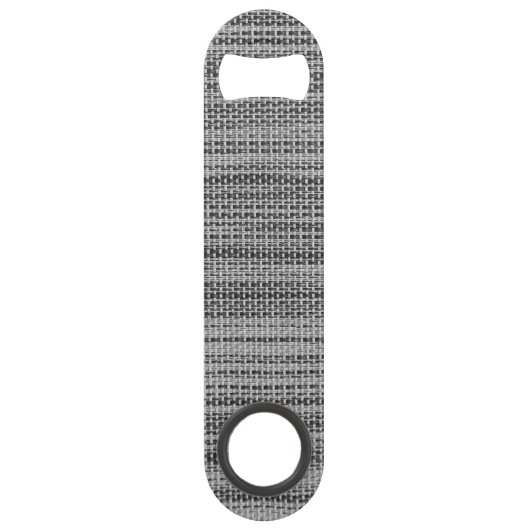 Kleding van grijze weefsels - speed flessenopener (Voorkant)
