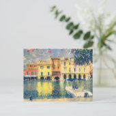 Kleding van het Garda Boat-dok-meer Briefkaart (Staand voorkant)