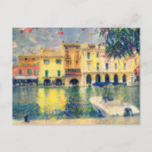 Kleding van het Garda Boat-dok-meer Briefkaart (Voorkant)