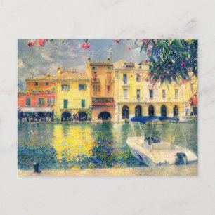 Kleding van het Garda Boat-dok-meer Briefkaart