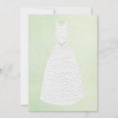 Kleding van het Huwelijk van het vrijgezellenfeest Kaart (Voorkant)