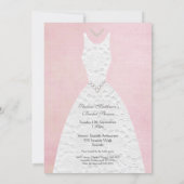 Kleding van het Huwelijk van het vrijgezellenfeest Kaart (Achterkant)