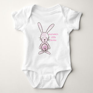Kleding van het roze Bunny Organic Planet Kind Romper