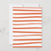 Kleding van honkbal Birthday Party Kaart (Achterkant)