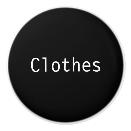 Kleding van keramische stof knop (Voorkant)
