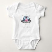 Kleding van kleine Alien baby's van mama Romper (Voorkant)