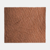 Kleding van leder en bruin fleece deken (Voorkant (Horizontaal))