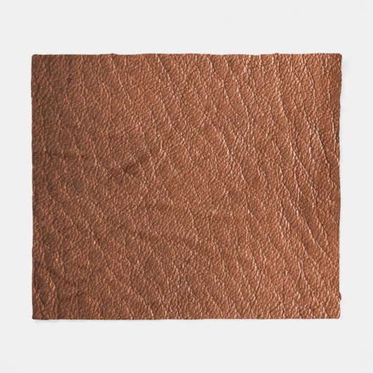 Kleding van leder en bruin fleece deken (Voorkant (Horizontaal))