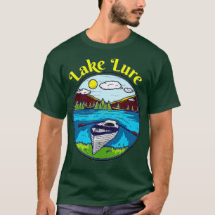 Kleding van meer rond North Carolina Retro Boating T-shirt