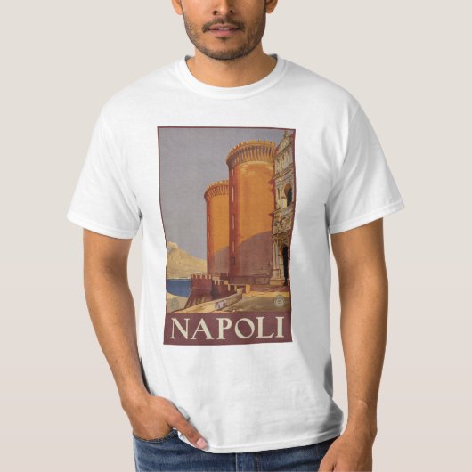Kleding van Napoli (Napels) in Italië T-shirt (Voorkant)