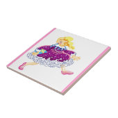 Kleding van partij tegeltje (Zijkant)