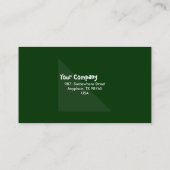 Kleding van pepers visitekaartje (Achterkant)