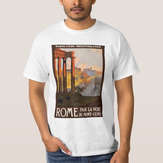 Kleding van Rome Italië T-shirt (Voorkant)