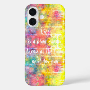 [Kleding van schilder] Onderdruk regenboogkleurig  iPhone 16 Hoesje