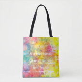 [Kleding van schilder] Onderdruk regenboogkleurig  Tote Bag (Voorkant)
