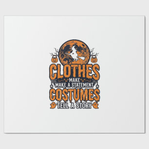 Kleding vintage Halloween kostuum statement shirt_ Cadeaupapier