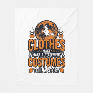 Kleding vintage Halloween kostuum statement shirt_ Fleece Deken