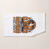 Kleding vintage Halloween kostuum statement shirt_ Handdoek (Handdoek)