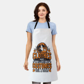 Kleding vintage Halloween kostuum statement shirt_ Schort (Gedragen)
