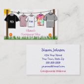 Kleding Visitekaartjes (Voorkant / Achterkant)