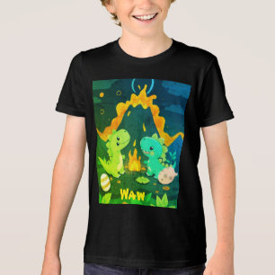 kleding voor dinosaurussen Tri-Blend shirt