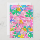 Kleding voor een puinhoop schilderij Party Art Gir Kaart (Achterkant)