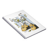 Kleding voor kattehoudende lifestyle notitieboek (Rechterzijde)