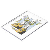 Kleding voor kattehoudende lifestyle notitieboek (Linkerzijde)