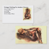  kleding voor moderne vrouwen, Anne.. Visitekaartje (Voorkant / Achterkant)