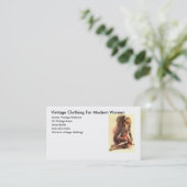  kleding voor moderne vrouwen, Anne.. Visitekaartje (Staand voorkant)