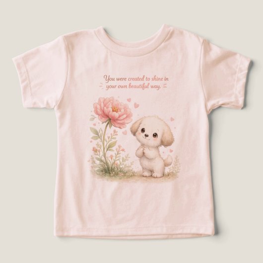 Kleding voor peuters gemaakt om te schijnen  (Design voorkant)