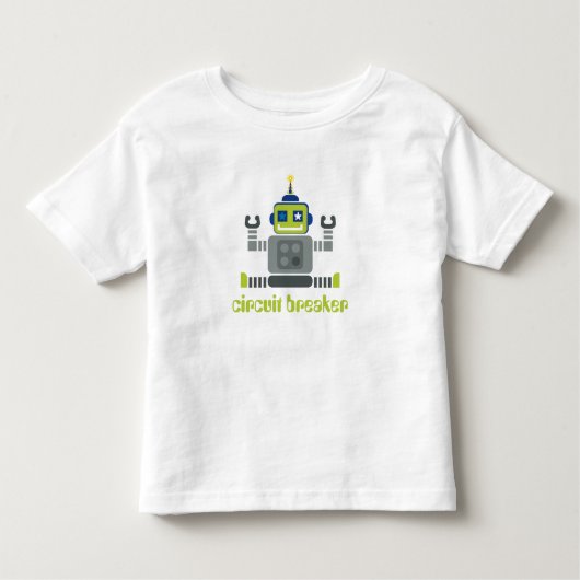KLEDING VOOR PEUTERS:: robot Kinder Shirts (Voorkant)