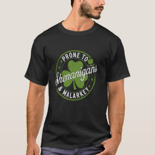 Kleding voor St. Patrick's Dag Gevoelig Voor Schel T-shirt