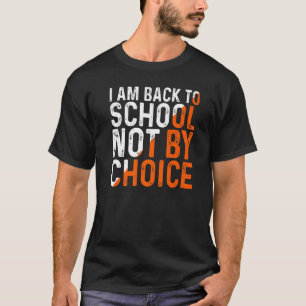 Kleding voor terug naar school voor tieners en peu t-shirt