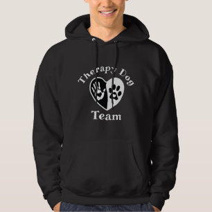 Kleding voor therapiehondenteams voor door dieren hoodie