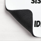 Kleding voor vrijgezellenfeest broer van de bruid muismat (Hoek)