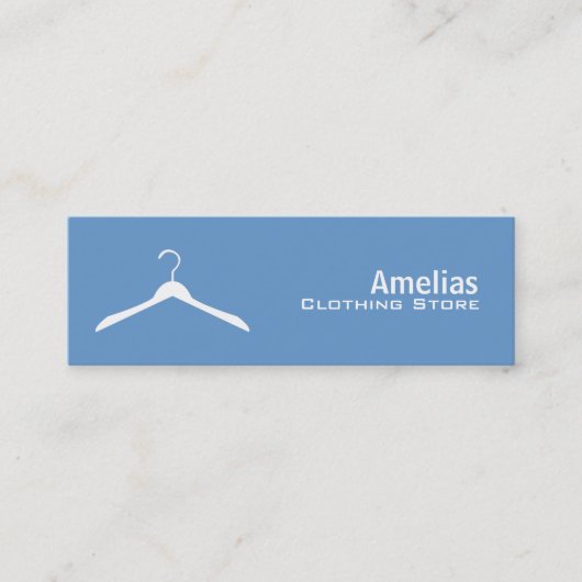 Kleding Winkel Skinny Visitekaartjes (Voorkant)