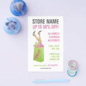 Kleding Winkelflyer Flyer (Enkel)