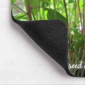 Kleding zaaigoed zaaigoed Foto Aangepaste tekst Muismat (Hoek)