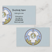 Kleding Zending Tweedehands drift Store Visitekaartje (Voorkant / Achterkant)