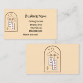 Kleding Zending Tweedehands drift Store Visitekaartje (Voorkant / Achterkant)