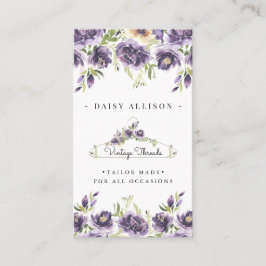 kledingboetiek | Bloemenkleding Hanger Logo Visitekaartje