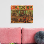 Kledingdrogers die hun handel en vaardigheden demo canvas afdruk (Insitu (Woonkamer))