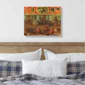 Kledingdrogers die hun handel en vaardigheden demo canvas afdruk (Insitu (Slaapkamer))