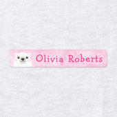 Kledingetiketten voor beren met een nodulair  labels (Design 1)