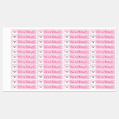 Kledingetiketten voor beren met een nodulair  labels (Vel)